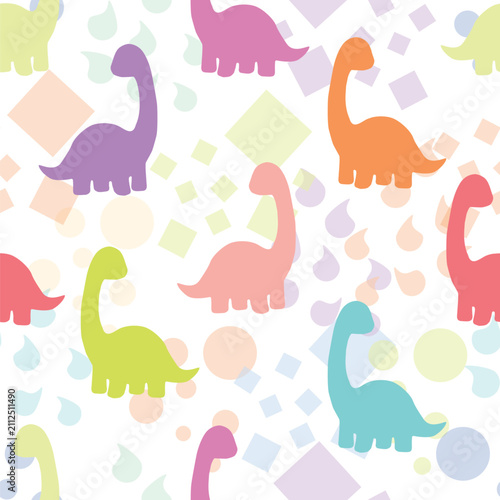 seamless pattern with cats and dogs