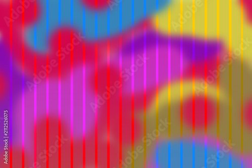 Abstract digital background with vibrant colorful shapes and soft blurred gradients in a modern artistic style