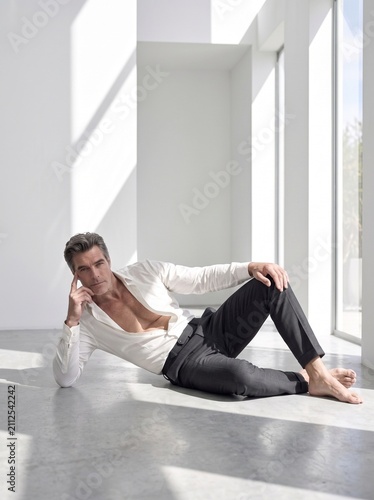 Modern Masculinity Captured in Natural Light and Confident Poise