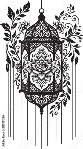 Elegant Ornamental Floral Design Element Collection Editable Vector Illustration