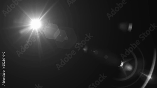 abstract light background with light rays animation. shine or sun effect on a black screen, overlay light transition, effects sunlight, glitter, shiny, bright, flare on isolated 4k video.