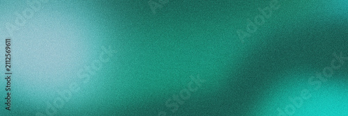 Fotografie Abstract background, featuring a smooth, gradient of teal, and dark turquoise, c