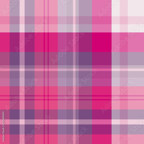 Seamless pattern with calm pink and violet colors for plaid, fabric, textile, clothes, tablecloth and other things. Vector image.