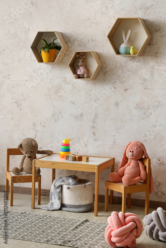 Interior of childrens playr...