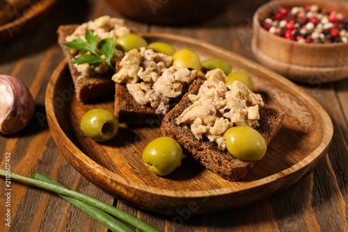 Plate of delicious sandwich...