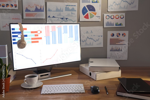 Data scientists workplace w...