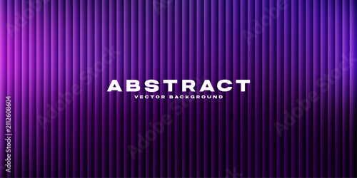 Canvas Print Striated Violet and Magenta Abstract: A visually striking abstract background featuring vertical lines in shades of violet and magenta, creating a sense of depth and motion