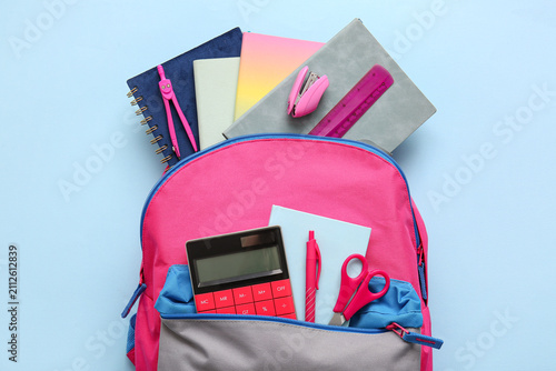 Stylish school backpack wit...