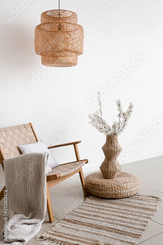 Interior of living room wit...
