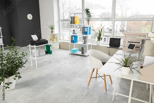 Interior of clinic with rec...