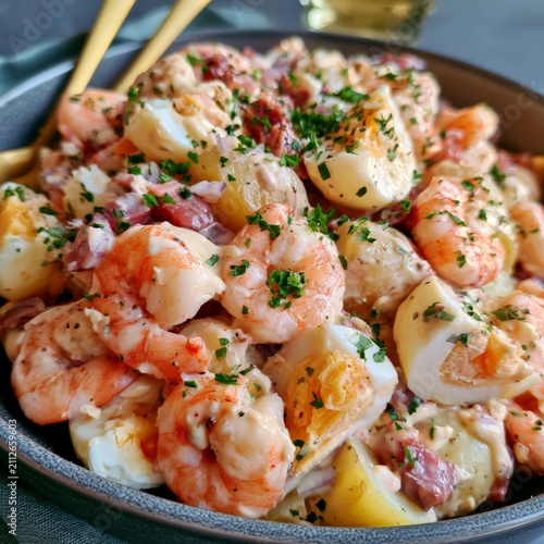 shrimps with lemon