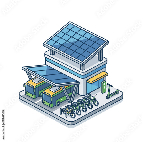 Electric Vehicle Charging Station Solar.