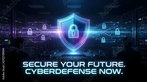 Cyber security is the future of cyber security in a digital protection and data safety concept