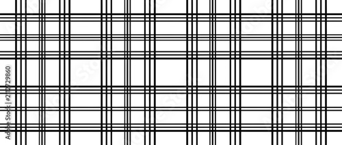 Foto Abstract Black and White Grid Pattern Background