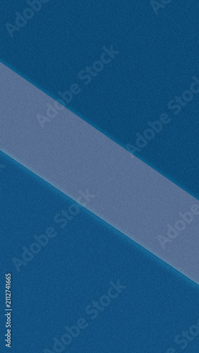 Bild auf Leinwand A striking abstract close-up of layered blue diagonal bands, glowing with gentle haze and depth for tech motifs, banners, and creative layouts