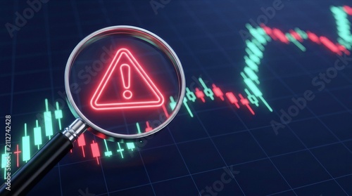Financial Risk and Fraud Analysis in Stock Market Trading Concept