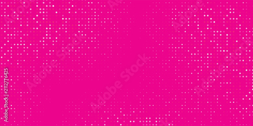 Фотография Pink lava background white dots pop art abstract