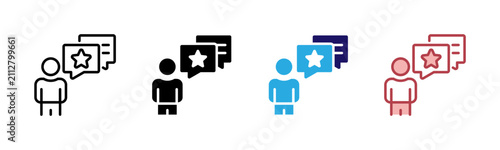 Candidate Evaluation Icons, Multi Style Icon Set
