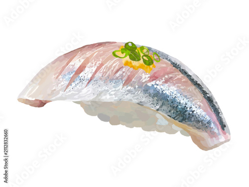 握り寿司（アジ）一貫