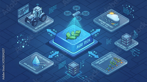Digital Data Security and Cloud Computing Concept. Modern cybersecurity and data protection technology with interconnected servers and digital netw...