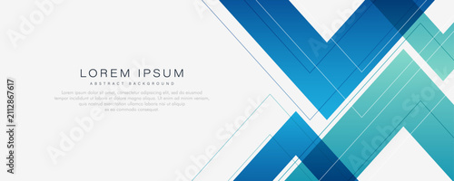 Abstract banner background with space for your text. Minimalist geometric shapes. Modern futuristic graphic. Suit for brochure, corporate, presentation, cover, flyer