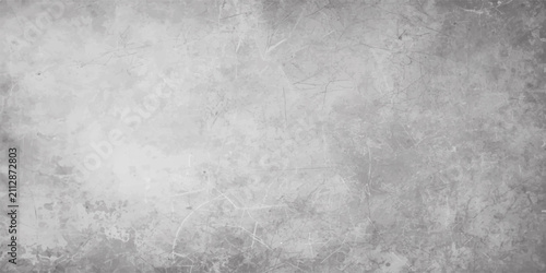 Cuadro en lienzo Dark Grunge Concrete Wall Texture Background with Aged Gray Cement Surface, Roug