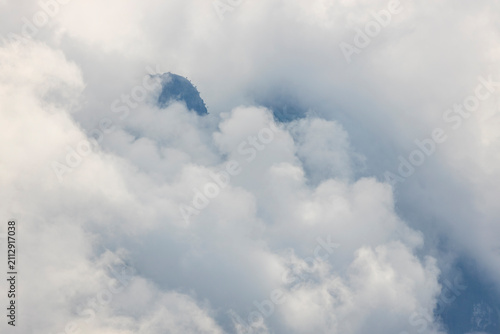 Фотография Landscape of Morning Mist with Mountain Layer