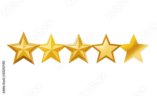 Customer satisfaction badge isolate on white background