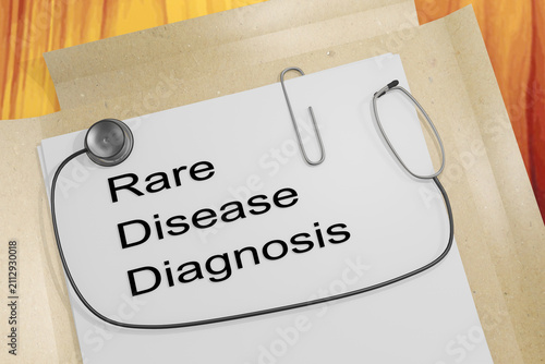 Rare Disease Diagnosis concept