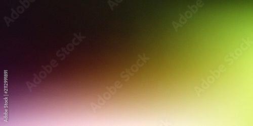 A captivating natural color gradient blending deep violet with earthy tones and bright green highlights