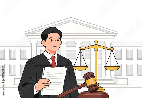 judge with gavel