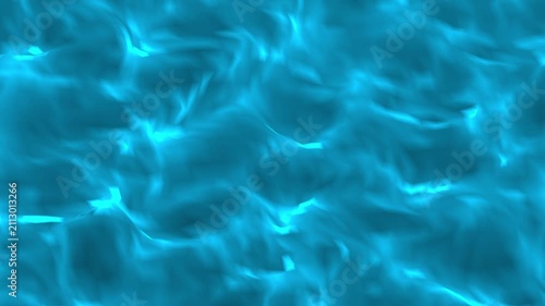 water surface ripple reflection background texture liquid blue flowing clear footage motion loop animation fresh clean