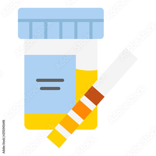 Urinalysis Dipstick Test Icon