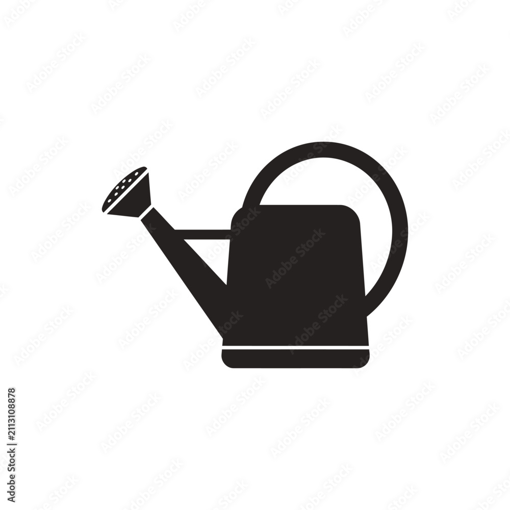 Obraz premium Gardening Watering Can Vector Illustration Isolated on White