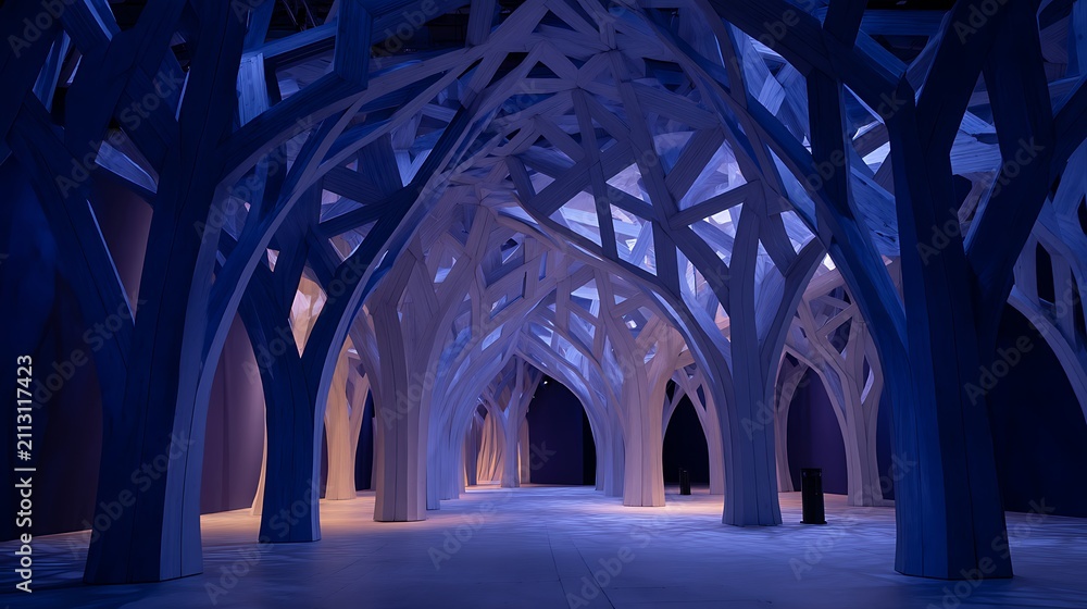 Fototapeta premium Nature-inspired visual concepts exploring seasons, sustainability, eco lifestyle, and mindfulness through immersive perspectives and diverse artistic styles.