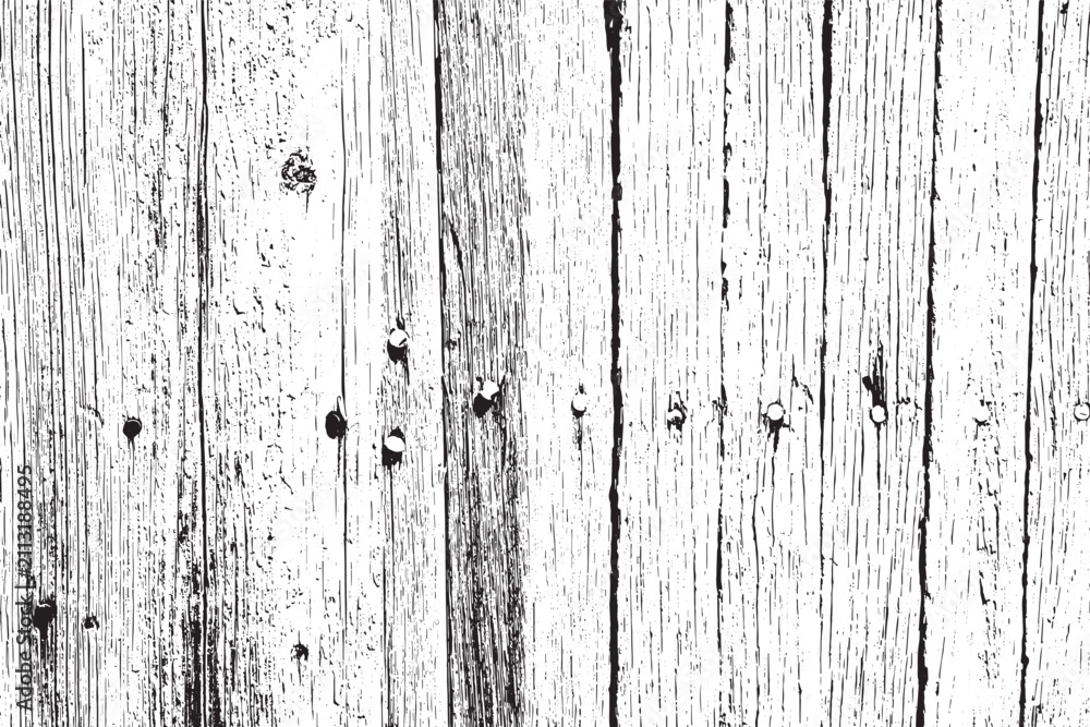 Obraz premium Distressed grunge wood grain texture background vector