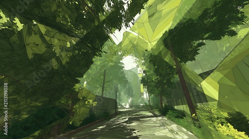 Nature-inspired visual concepts exploring seasons, sustainability, eco lifestyle, and mindfulness through immersive perspectives and diverse artistic styles.