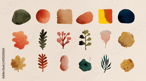 Nature-inspired visual concepts exploring seasons, sustainability, eco lifestyle, and mindfulness through immersive perspectives and diverse artistic styles.