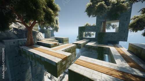 Nature-inspired visual concepts exploring seasons, sustainability, eco lifestyle, and mindfulness through immersive perspectives and diverse artistic styles.