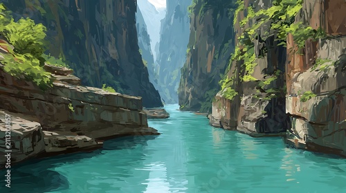 Nature-inspired visual concepts exploring seasons, sustainability, eco lifestyle, and mindfulness through immersive perspectives and diverse artistic styles.