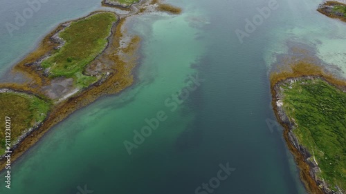 Exploring islands and water in a remote location