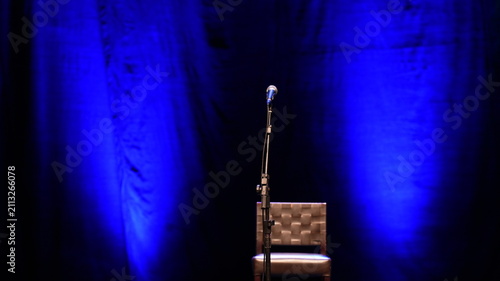 Microfone e Palco