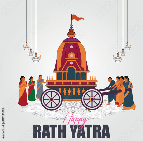 Rath Yatra, also known as the Festival of Chariots, is a Hindu festival celebrated primarily in the city of Puri, Odisha, India.