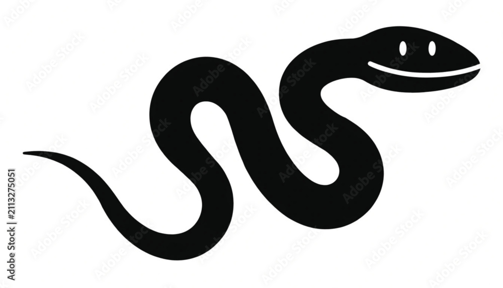 Fototapeta premium Snake smile