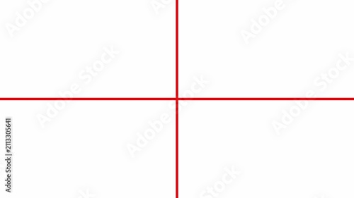 Four Window Frame Grid Transition Elements animation in 4K animation with alpha channel  Split Screen 2D Motion Graphics Animation on transparent background 