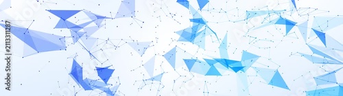 Abstract Plexus Futuristic Network with Glowing Polygon Connections and Geometric Data Visualization Background Loop, Perfect for Artificial Intelligence, Cyber Security and Digital Technology