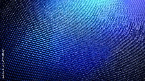 Blue carbon fiber texture, colored woven composite material, glossy finish, vibrant modern sport background, high tech pattern 