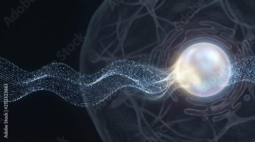 Visualization of calcium signaling waves in cellular activation
