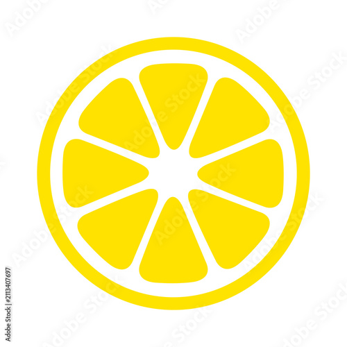 lemon icon vector illustration