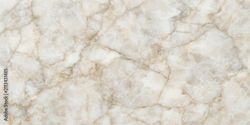 Obraz na plátně Beige Marble Texture: A close-up, detailed view of a beige marble surface, showcasing its natural intricate veining and subtle color variations, creating a sophisticated and elegant background